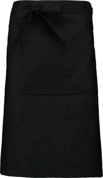  POLYCOTTON LONG APRON - Kariban Black