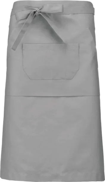  POLYCOTTON LONG APRON - Kariban Light Grey