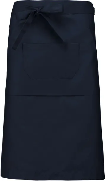  POLYCOTTON LONG APRON - Kariban Navy