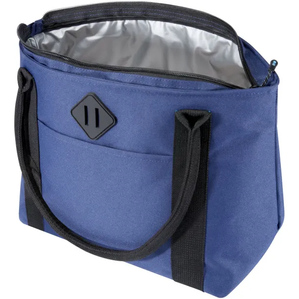 Repreve® Ocean 12-can GRS RPET cooler tote bag 11L - Elevate NXT Navy Blue