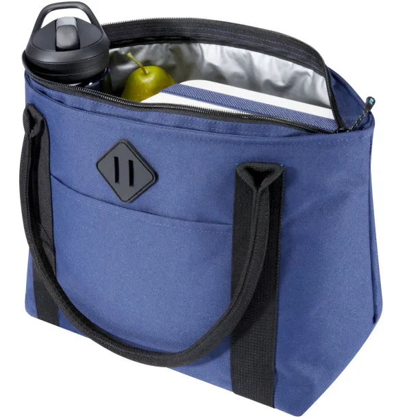 Repreve® Ocean 12-can GRS RPET cooler tote bag 11L - Elevate NXT Navy Blue