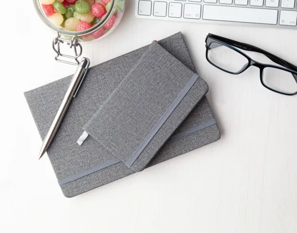 Gabbro A5 notebook Grey