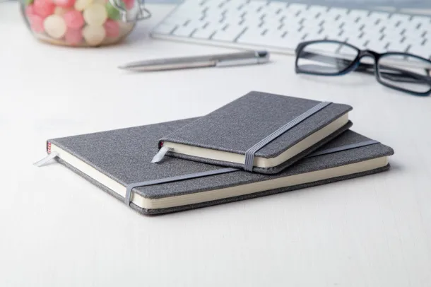 Gabbro A5 notebook Grey