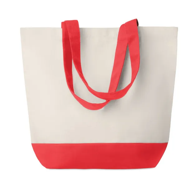 KLEUREN BAG Canvas beach bag 170gr/m2 Red