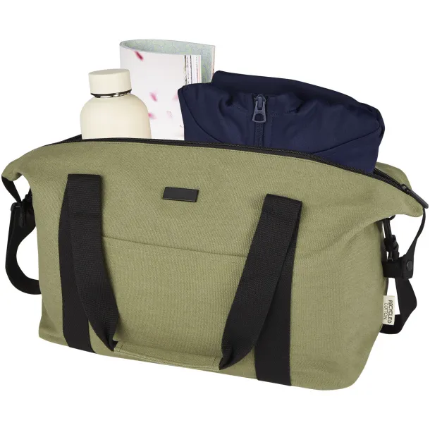Joey GRS recycled canvas sports duffel bag 25L Maslinasta