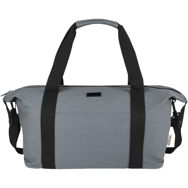 Joey GRS recycled canvas sports duffel bag 25L - Unbranded Grey