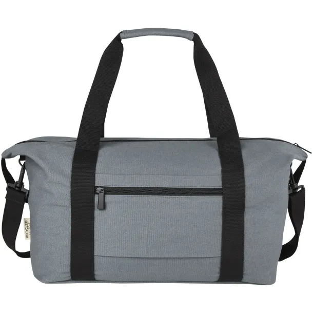 Joey GRS recycled canvas sports duffel bag 25L - Unbranded Grey