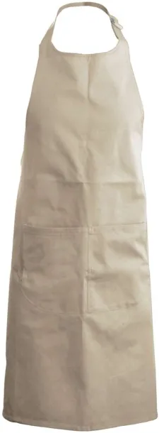  POLYESTER COTTON APRON WITH POCKET - Kariban Beige