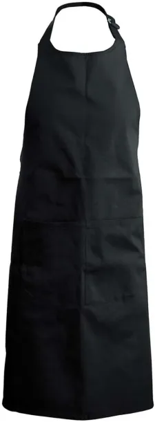  POLYESTER COTTON APRON WITH POCKET - Kariban Black