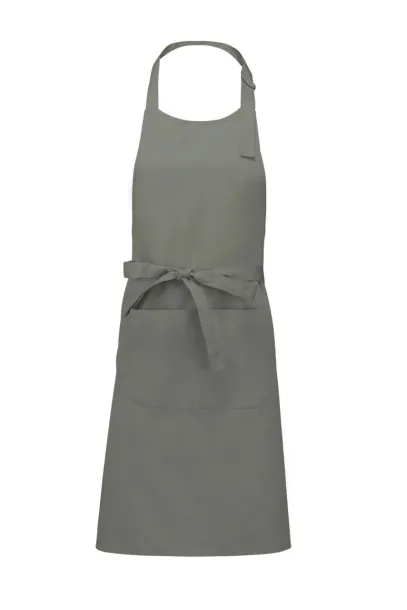  POLYESTER COTTON APRON WITH POCKET - Kariban Light Grey