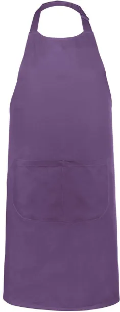  POLYESTER COTTON APRON WITH POCKET - Kariban Ljubičasta