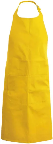  POLYESTER COTTON APRON WITH POCKET - Kariban Yellow