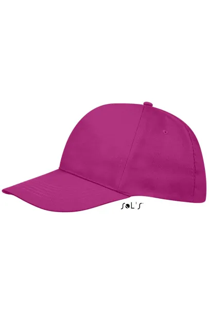 SOL'S SUNNY FIVE PANEL CAP - SOL'S Fuchsia