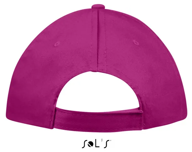 SOL'S SUNNY FIVE PANEL CAP - SOL'S Fuchsia