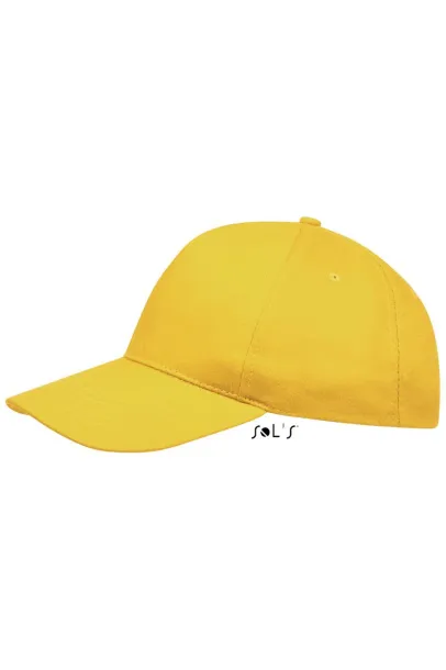 SOL'S SUNNY FIVE PANEL CAP - SOL'S Gold