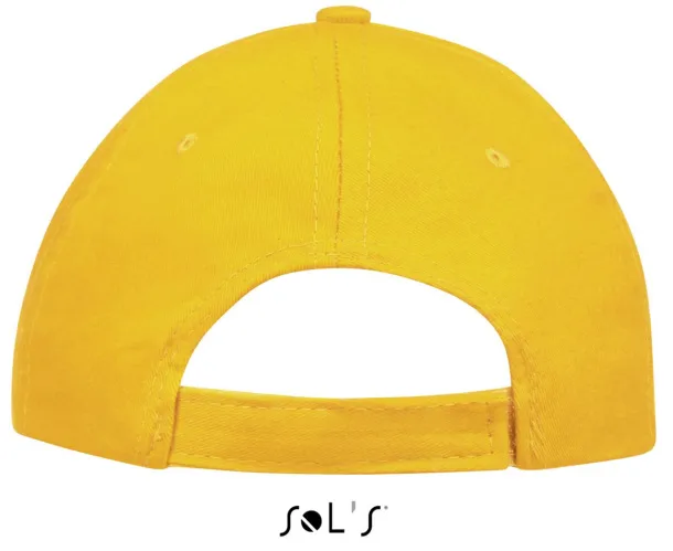 SOL'S SUNNY FIVE PANEL CAP - SOL'S Gold