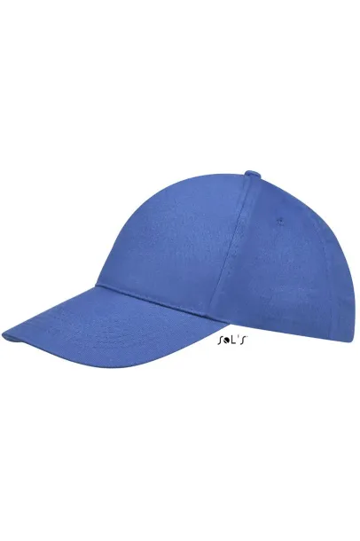 SOL'S SUNNY FIVE PANEL CAP - SOL'S Royal blue