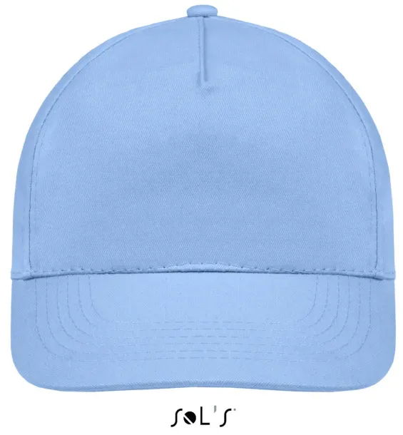 SOL'S SUNNY FIVE PANEL CAP - SOL'S Sky blue