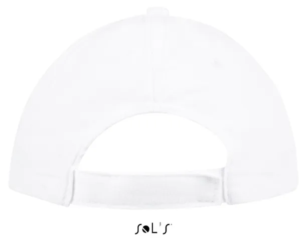 SOL'S SUNNY FIVE PANEL CAP - SOL'S White