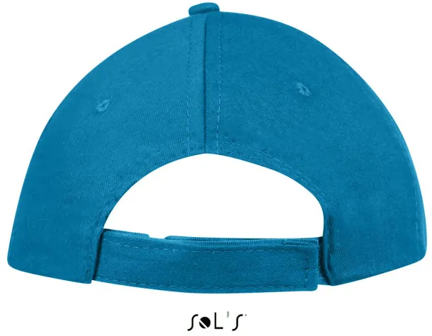 SOL'S SUNNY FIVE PANEL CAP - SOL'S Aqua