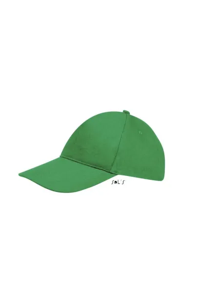 SOL'S SUNNY FIVE PANEL CAP - SOL'S Kelly Green