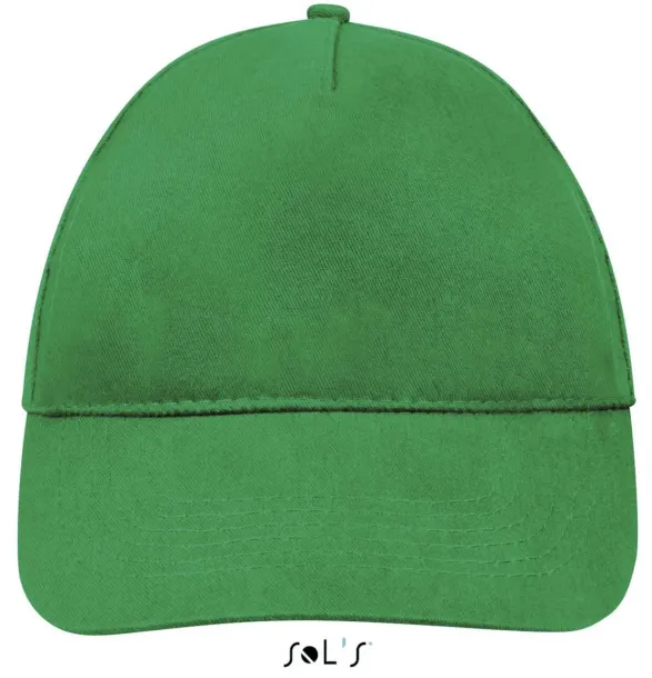 SOL'S SUNNY FIVE PANEL CAP - SOL'S Kelly Green