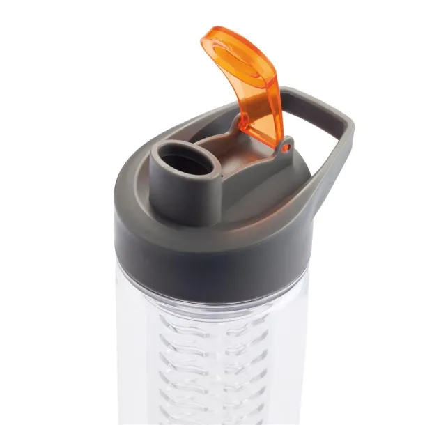  boca za vodu s umetkom, 800ml - XD Collection Narančasta 