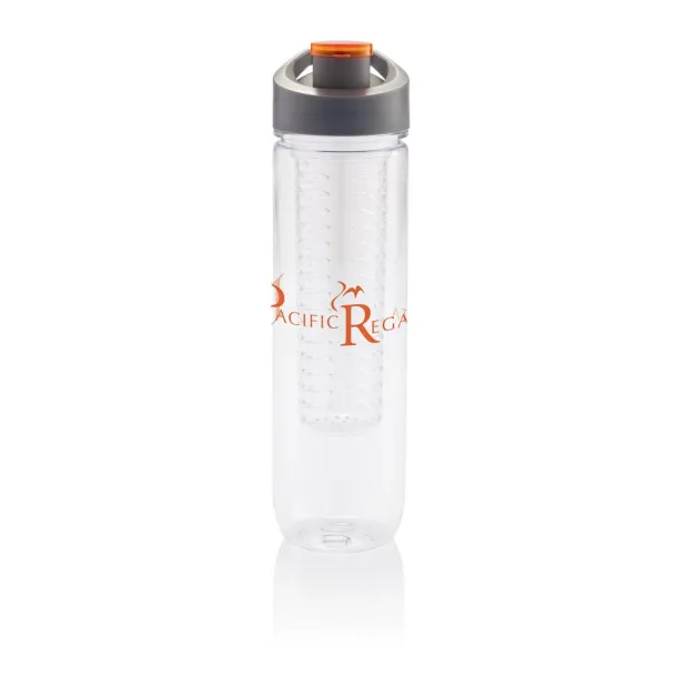  boca za vodu s umetkom, 800ml - XD Collection Narančasta 