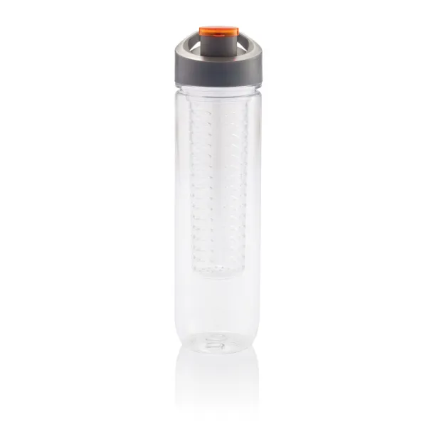  boca za vodu s umetkom, 800ml - XD Collection Narančasta 