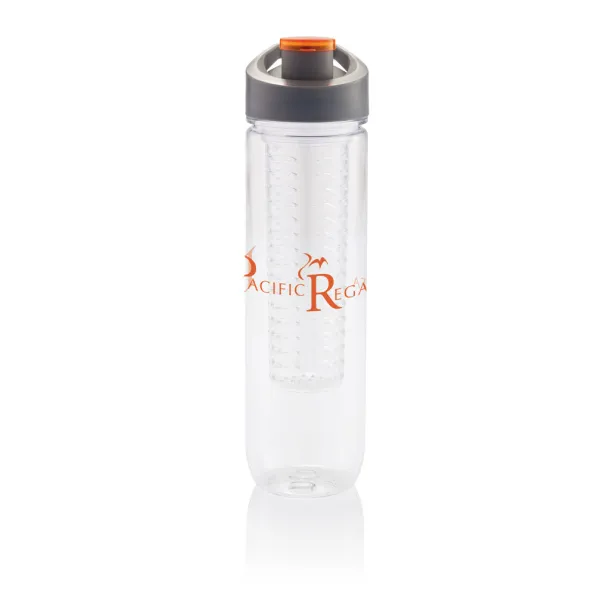  boca za vodu s umetkom, 800ml - XD Collection Narančasta 