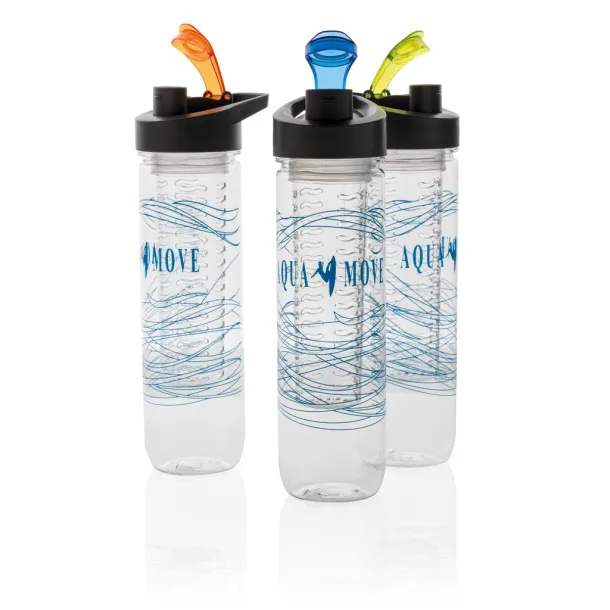  boca za vodu s umetkom, 800ml - XD Collection Narančasta 