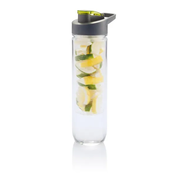  boca za vodu s umetkom, 800ml - XD Collection Zelena anthracite