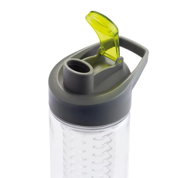  boca za vodu s umetkom, 800ml - XD Collection Zelena anthracite