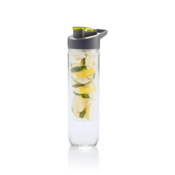  boca za vodu s umetkom, 800ml - XD Collection Zelena anthracite