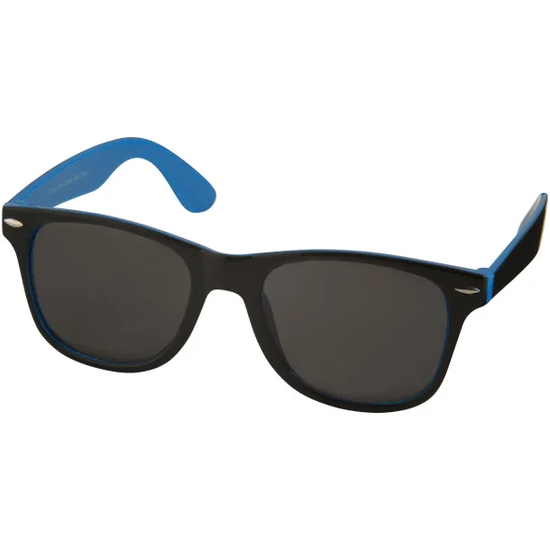 Sun Ray sunglasses with two coloured tones Process blue Solid black