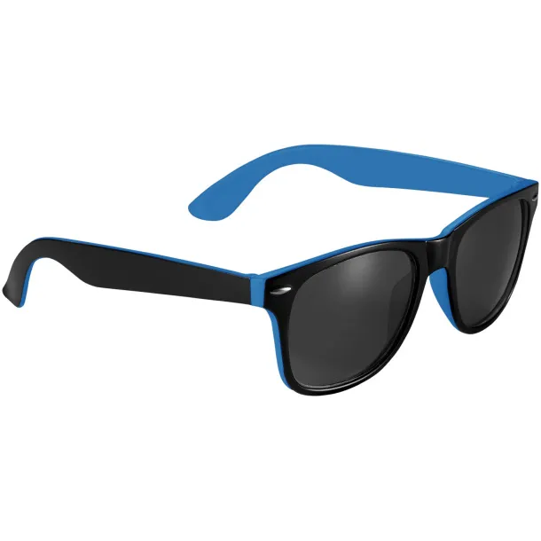 Sun Ray sunglasses with two coloured tones Process blue Solid black