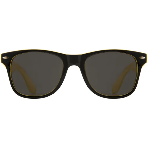 Sun Ray sunglasses with two coloured tones - Unbranded Yellow Solid black