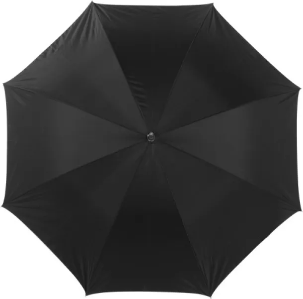  Polyester (210T) umbrella Melisande Crna Srebrna
