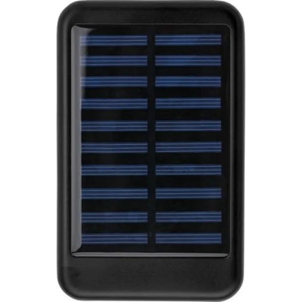  Power bank 4000 mAh, solar charger black