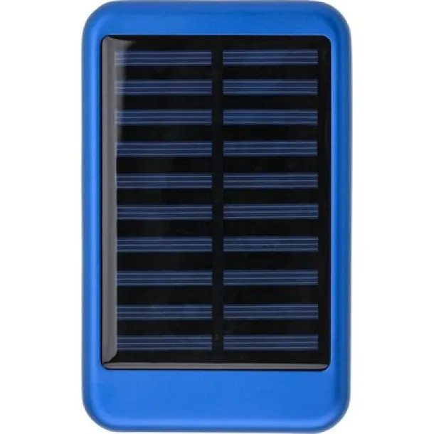  Power bank 4000 mAh, solar charger blue