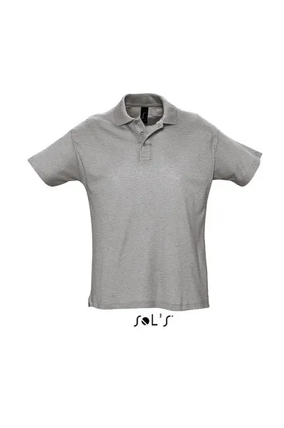  SOL'S SUMMER II - MEN'S POLO SHIRT - SOL'S Grey Melange