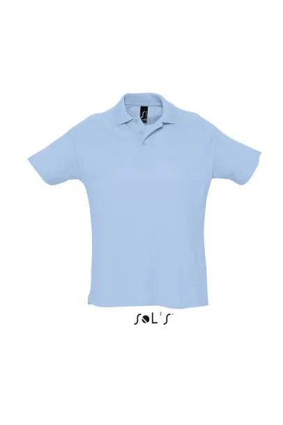  SOL'S SUMMER II - MEN'S POLO SHIRT - SOL'S Sky blue