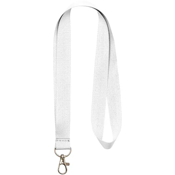 Impey lanyard with convenient hook - Unbranded White