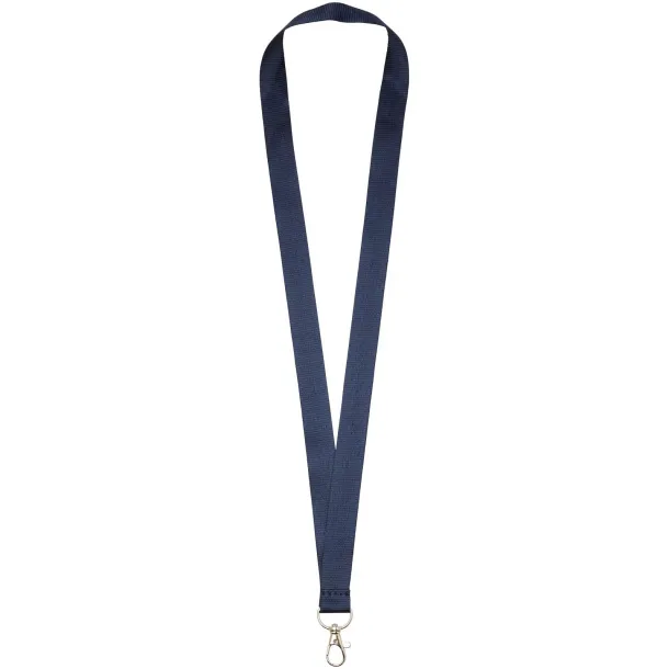 Impey lanyard with convenient hook Navy Blue