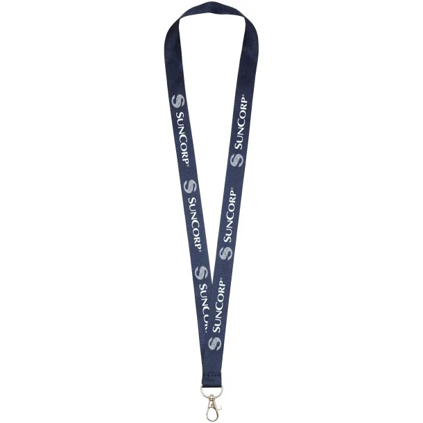 Impey lanyard with convenient hook Navy Blue