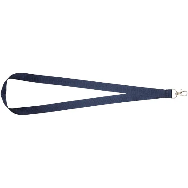 Impey lanyard with convenient hook Navy Blue