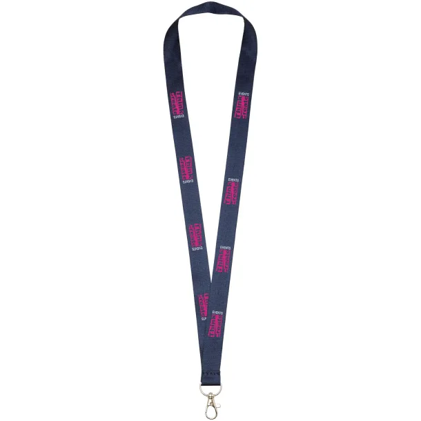 Impey lanyard with convenient hook Navy Blue