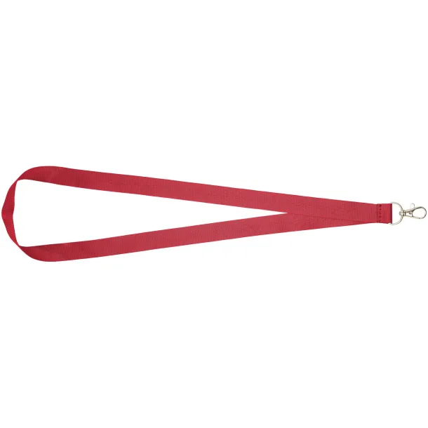 Impey lanyard with convenient hook Red