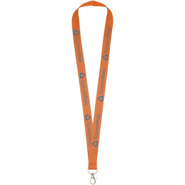 Impey lanyard with convenient hook - Unbranded Orange