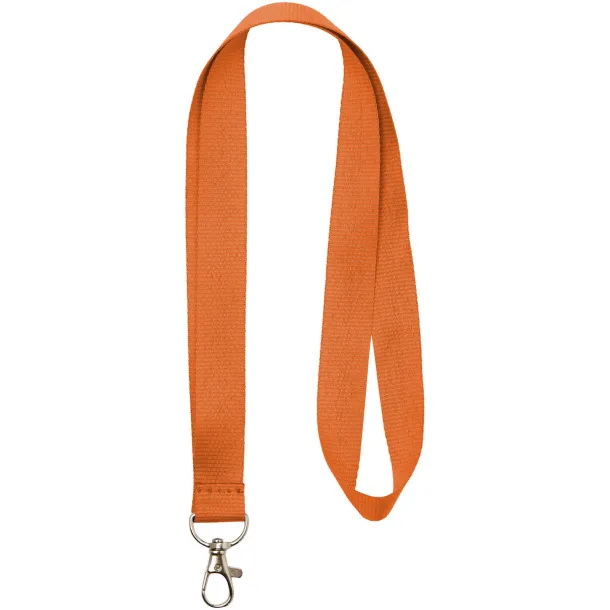 Impey lanyard with convenient hook Orange